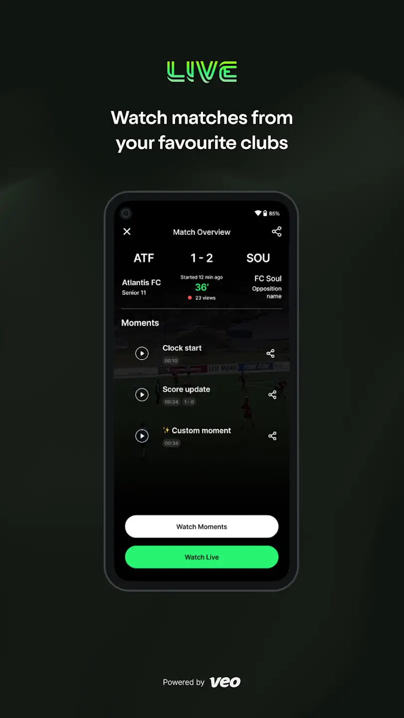 Screenshot Veo Live APK