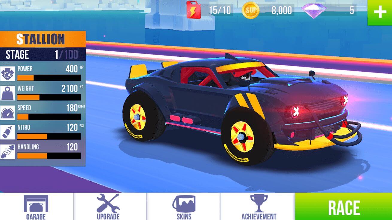 Screenshot SUP Multiplayer Racing APK