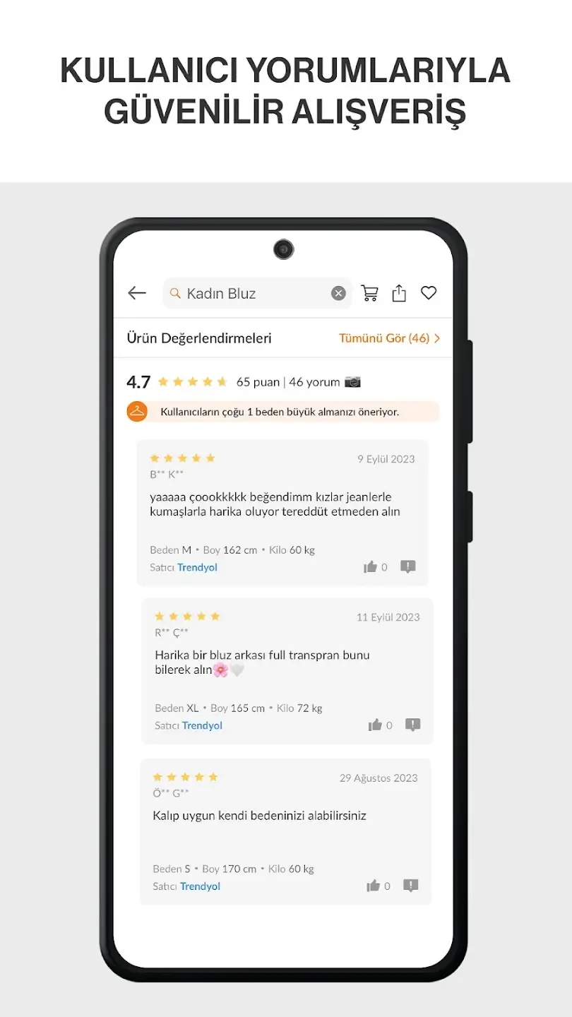 Screenshot Trendyolmilla APK untuk Android