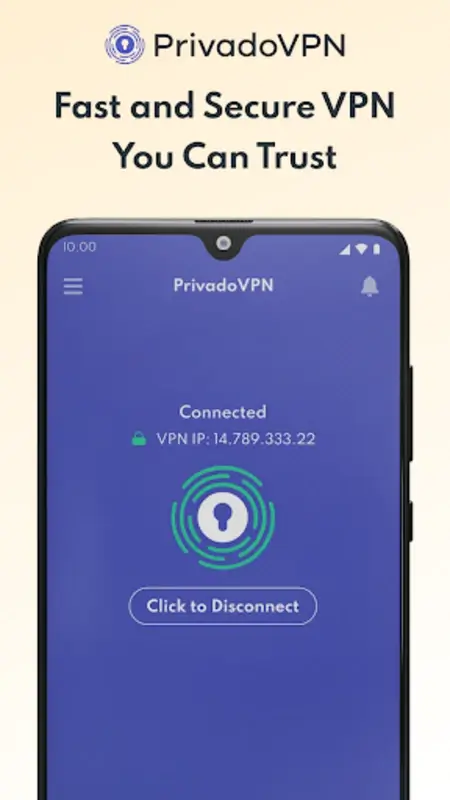 Screenshot PrivadoVPN APK v4.0.11