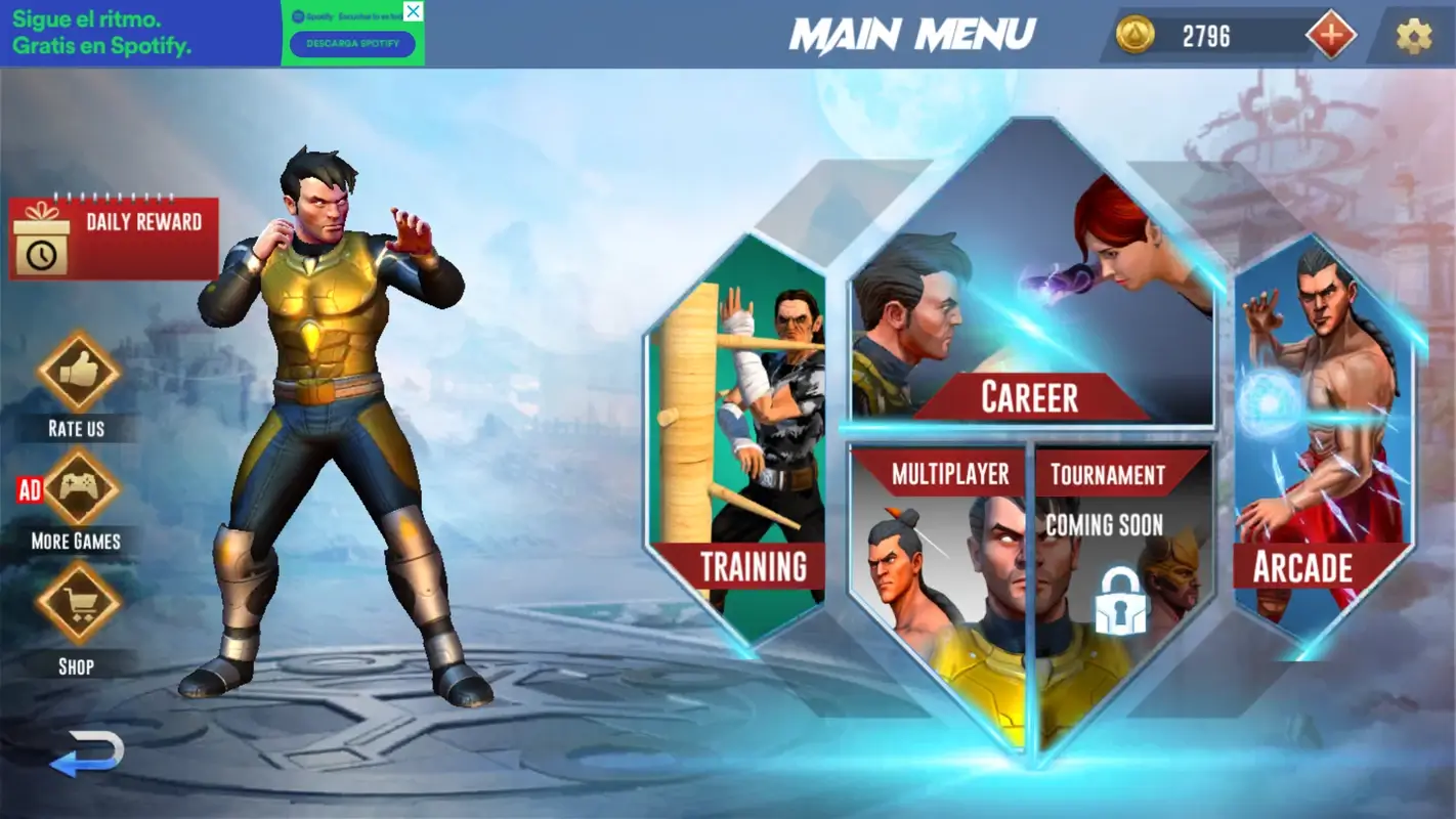 Screenshot Clash of Fighters APK