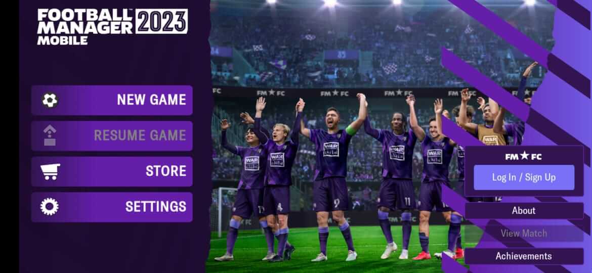 Screenshot Football Manager Mobile 2023 APK