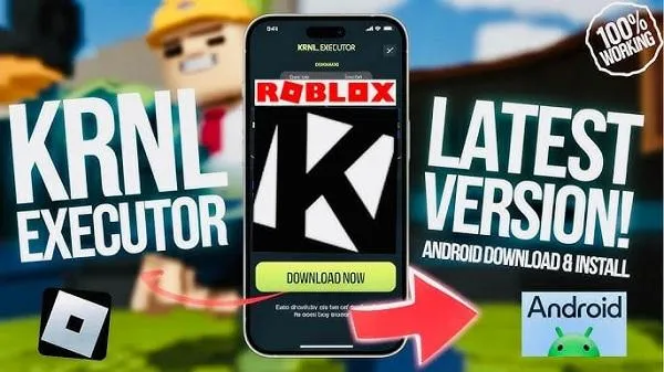 Screenshot KRNL Executor APK untuk Android