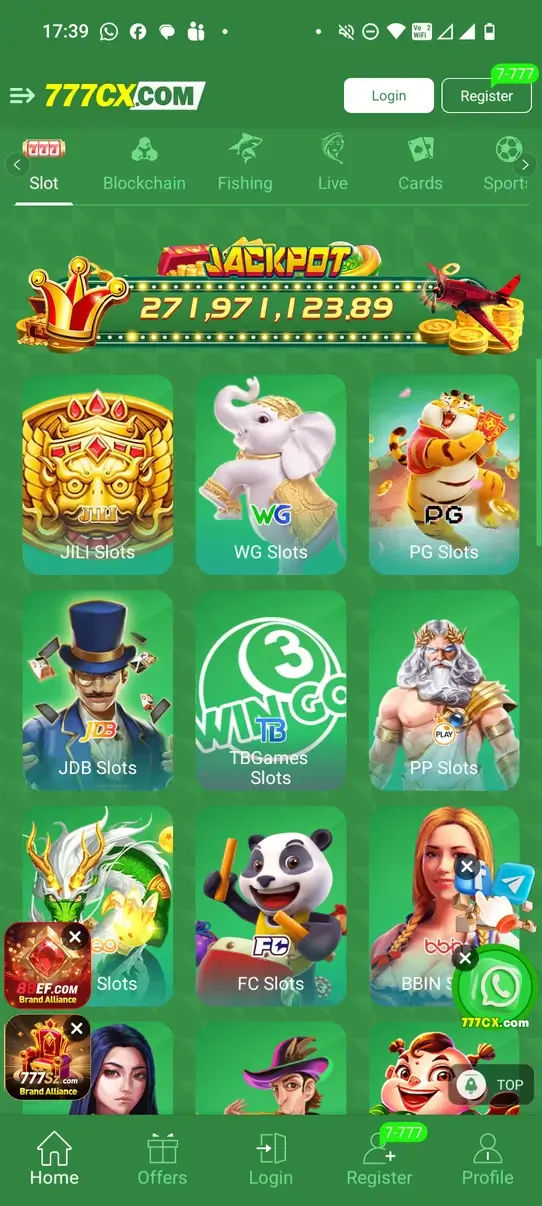 Screenshot 777CX APK v0.01