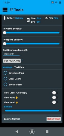 Screenshot FF Tools APK v2.4 untuk Android