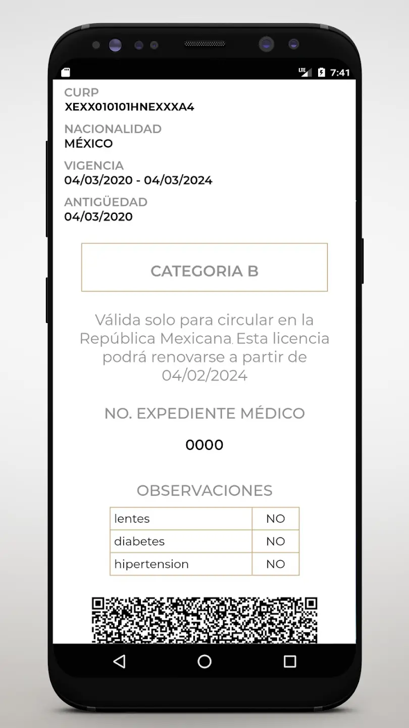 Screenshot Licencia Federal Digital APK v1.0.14