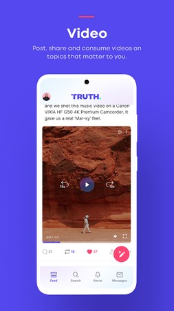 Screenshot Truth Social APK v1.24.8 untuk Android