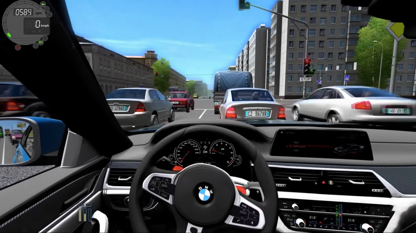 Screenshot City Car Driving APK v1.050