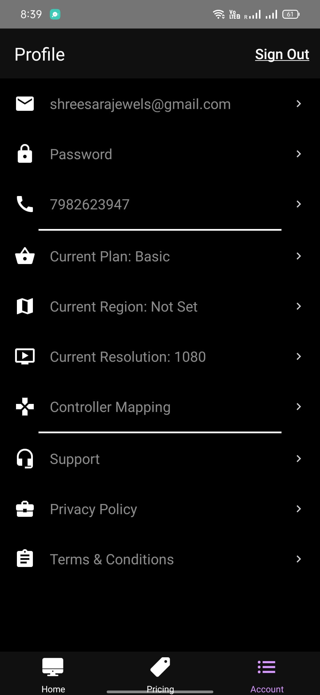 Screenshot The Gaming Project APK v0.50.8