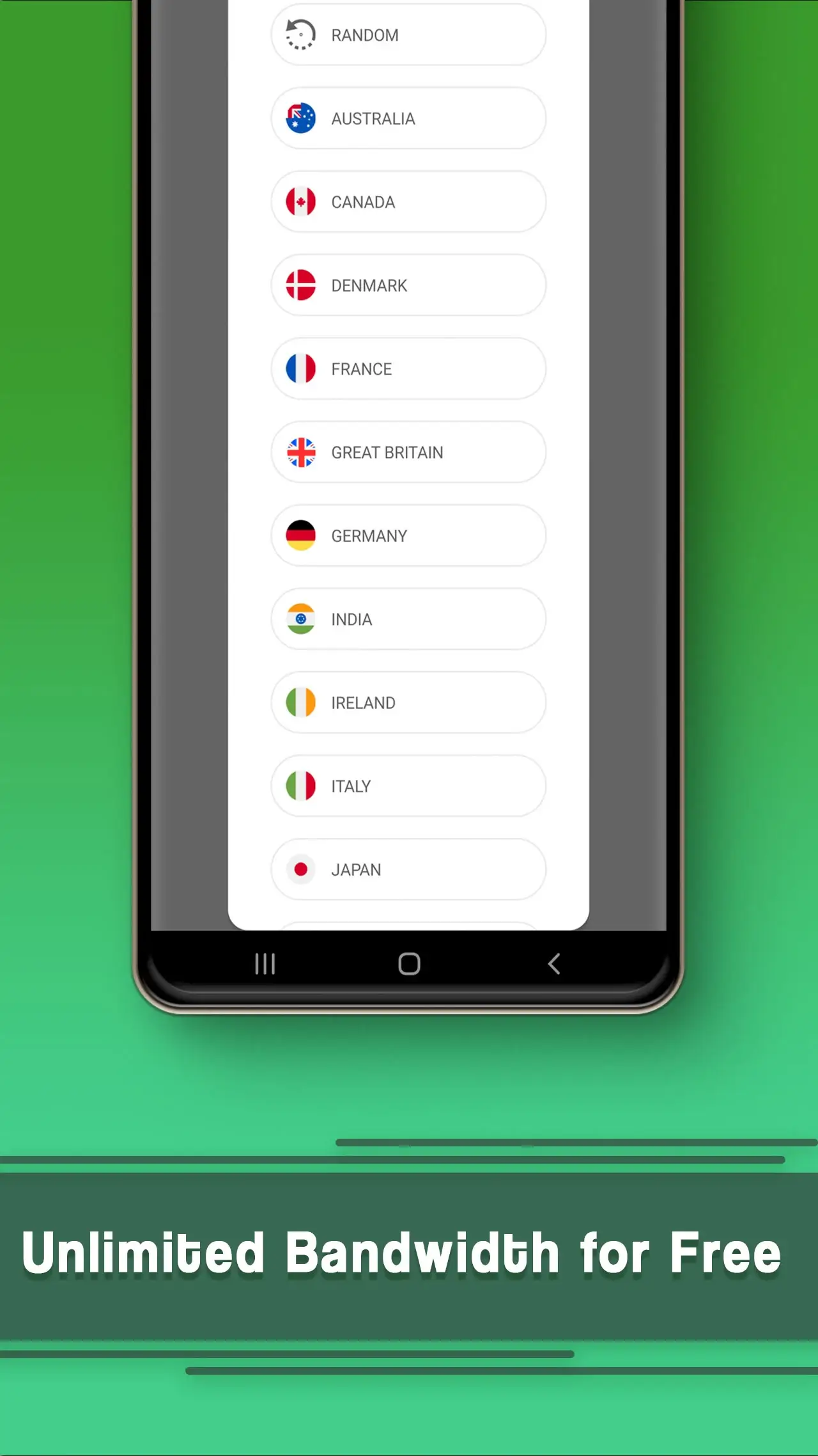Screenshot GreenNet VPN APK v1.7.23 untuk Android