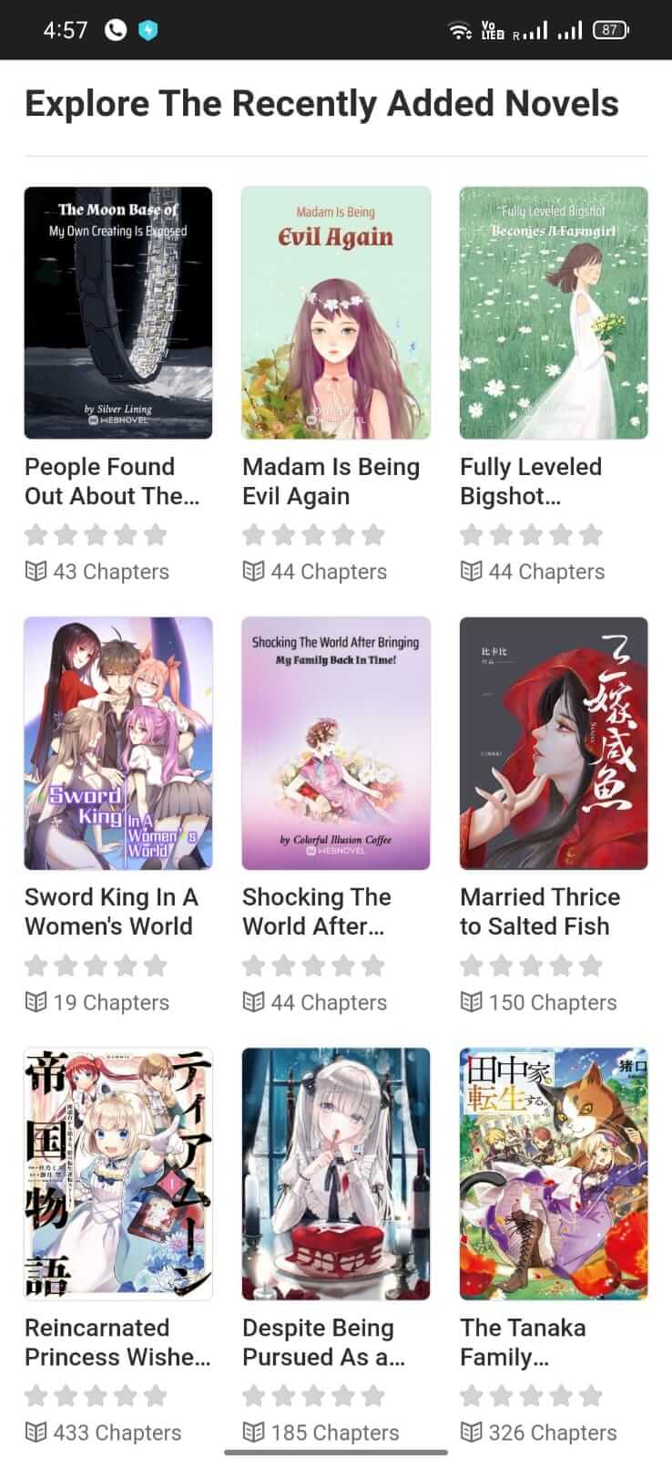 Screenshot Panda Novel APK v1.0.3 untuk Android