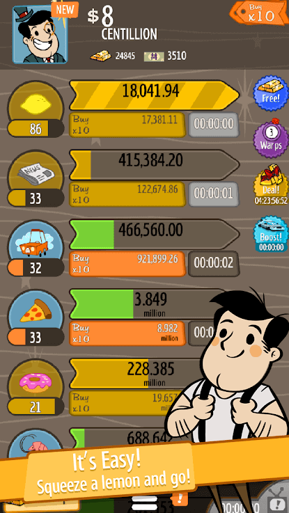 Screenshot Adventure Capitalist APK