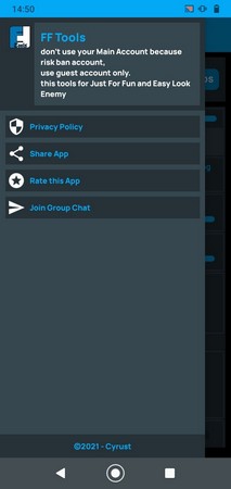 Screenshot FF Tools APK v2.4 untuk Android