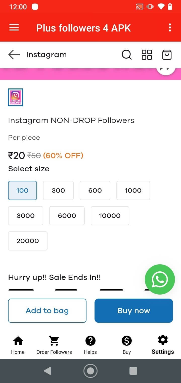 Screenshot Plus Followers 4 APK