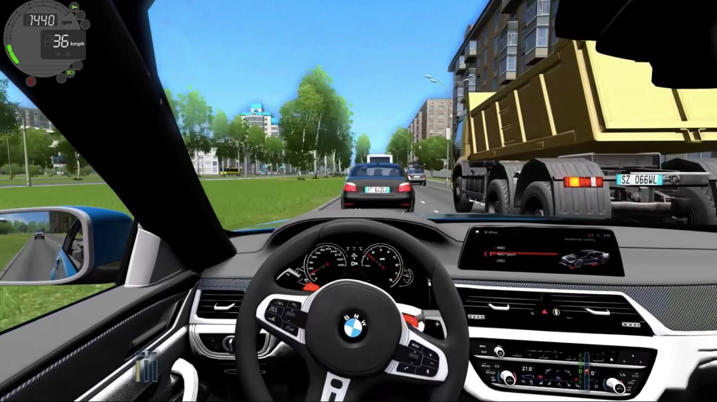 Screenshot City Car Driving APK v1.050