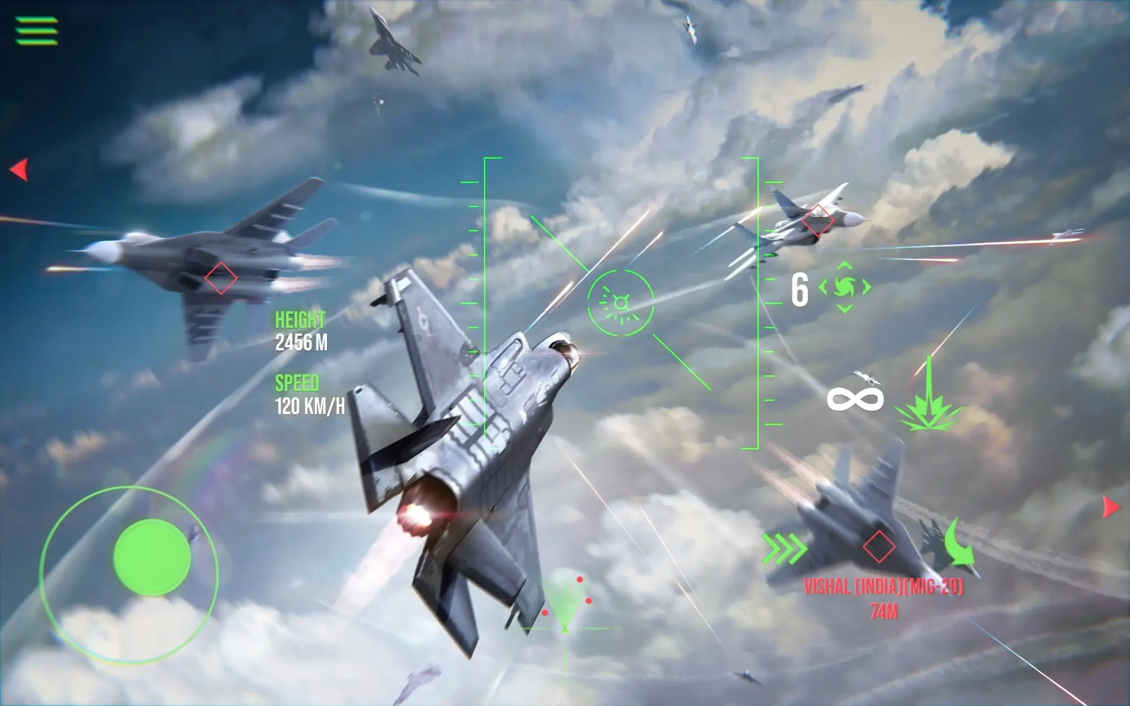 Screenshot Modern Warplanes APK