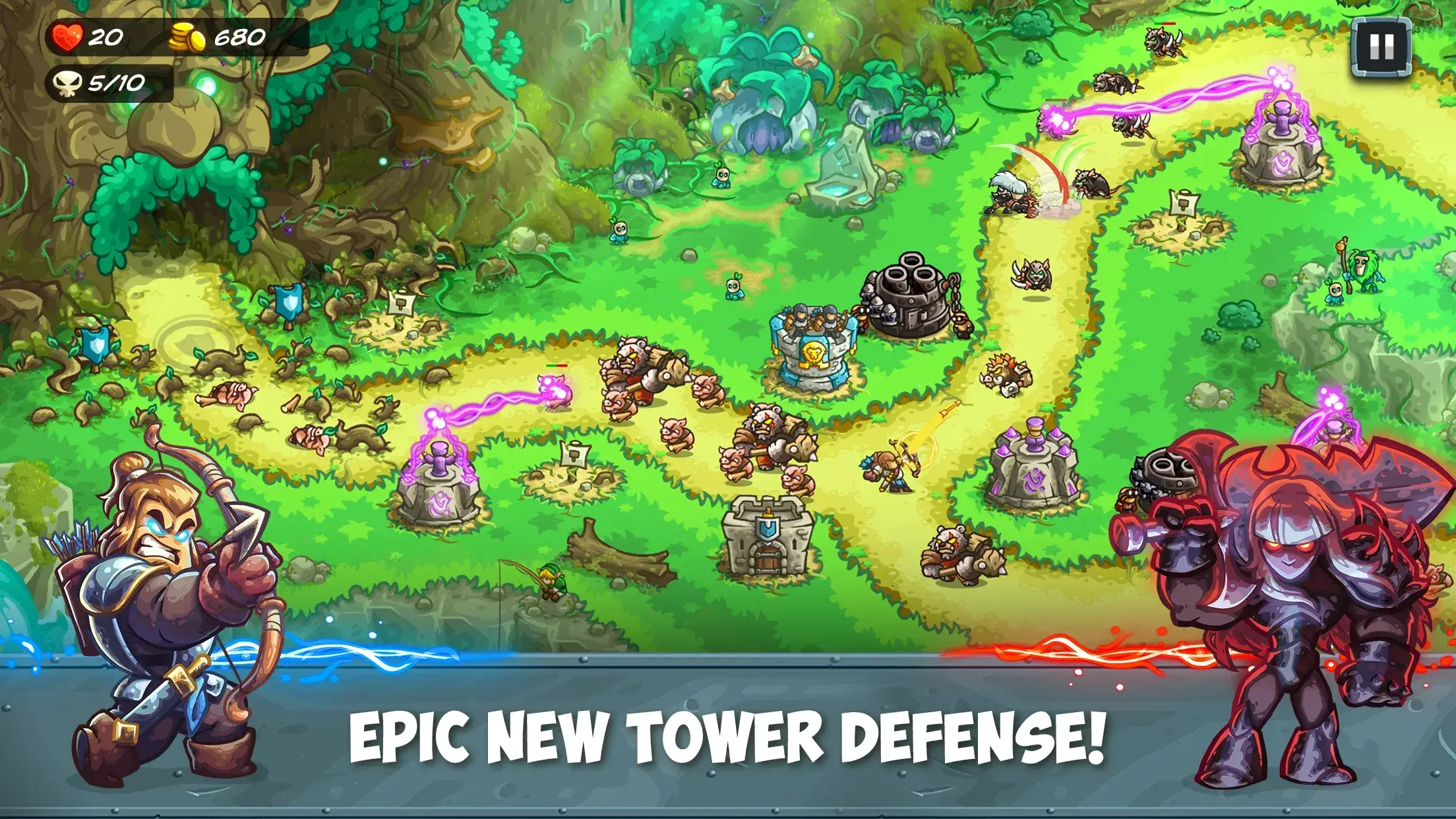 Screenshot Kingdom Rush Alliance APK