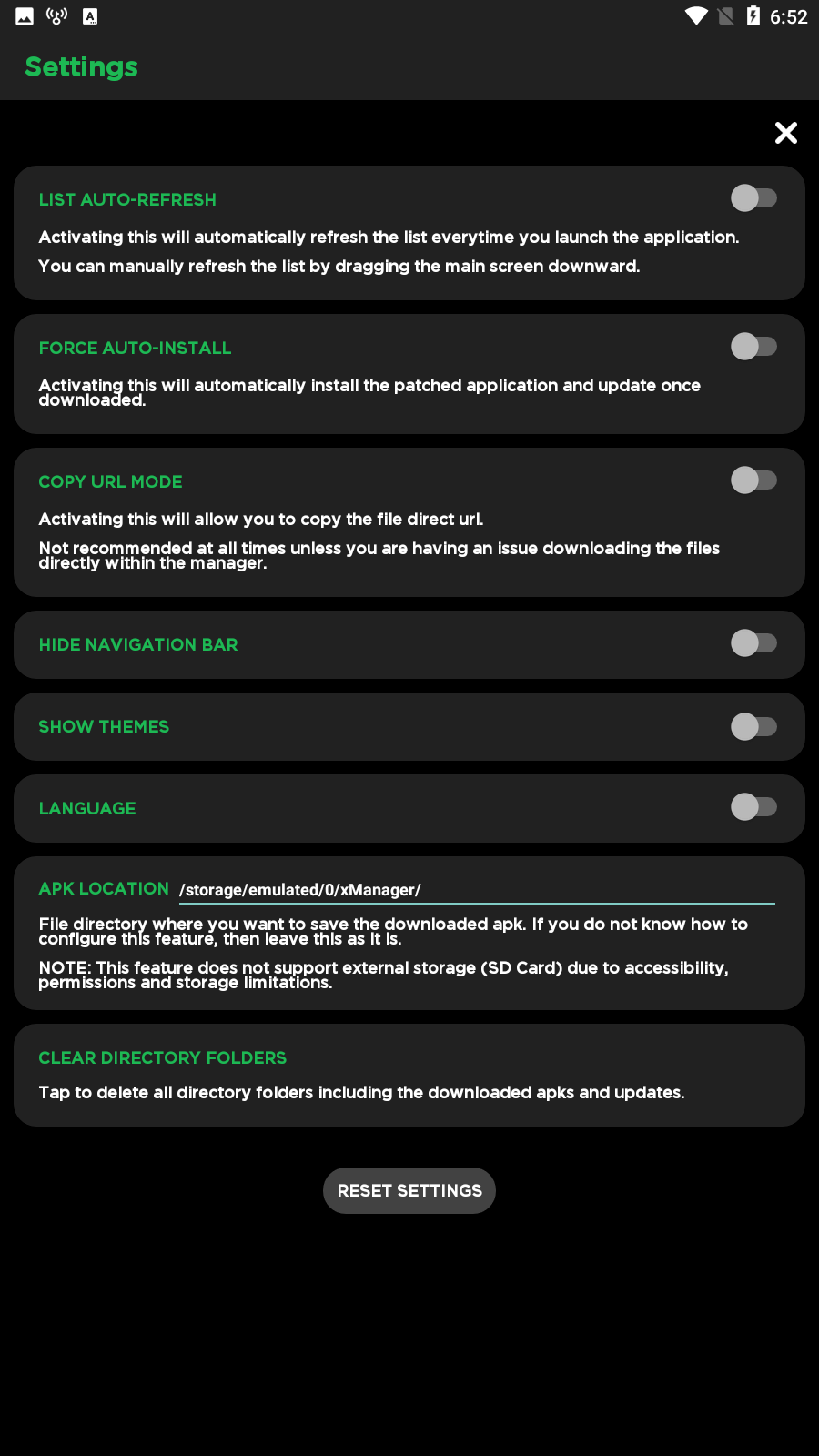 Screenshot xManager For Spotify APK