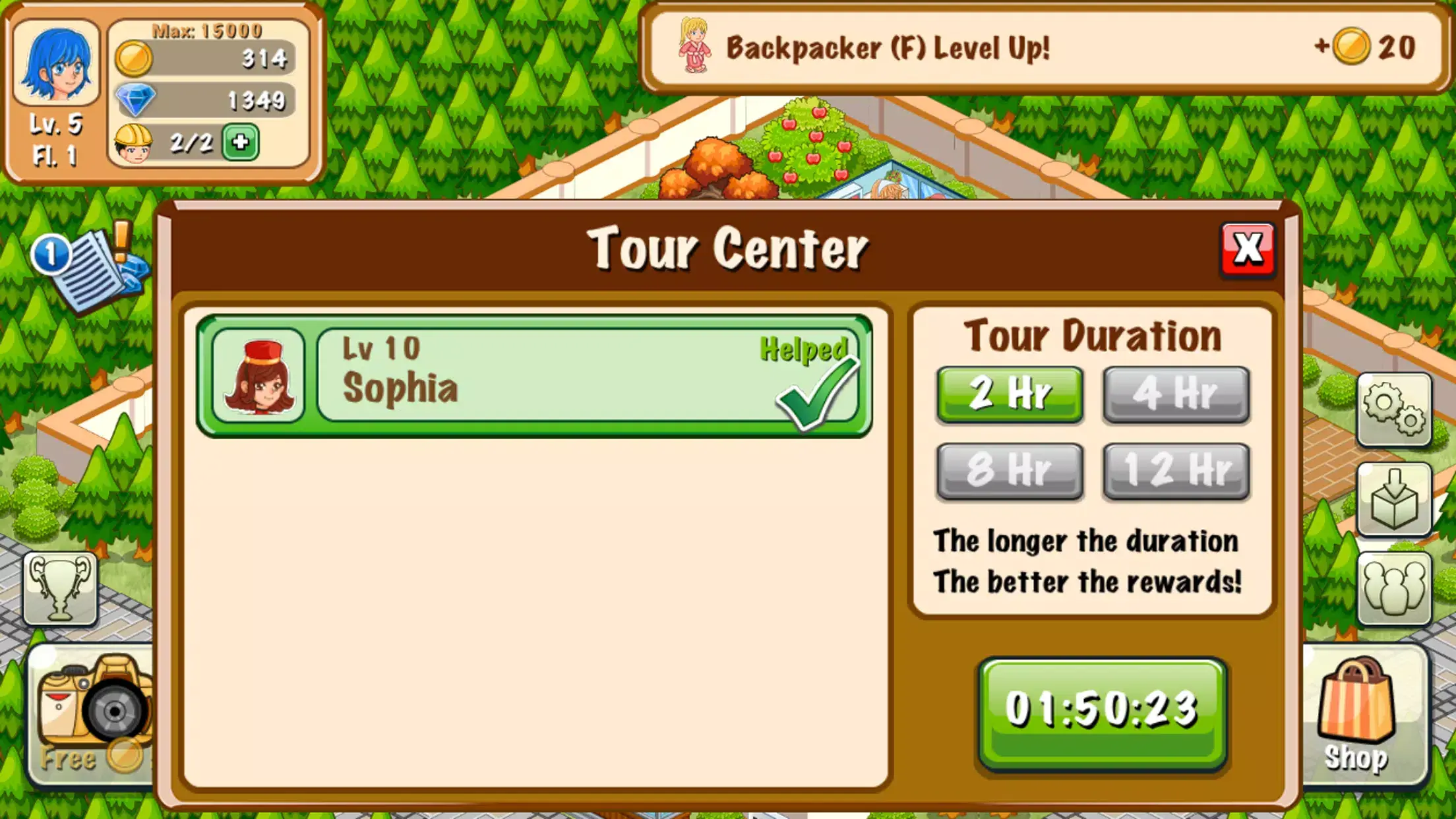 Screenshot Hotel Story APK v2.0.10